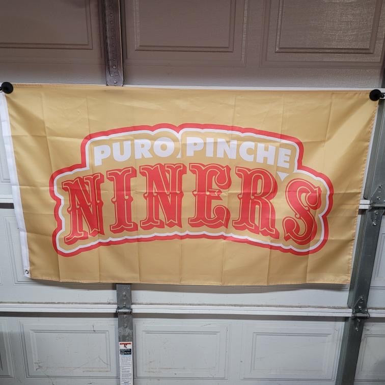Puro Pinche Niners Tailgating Flag