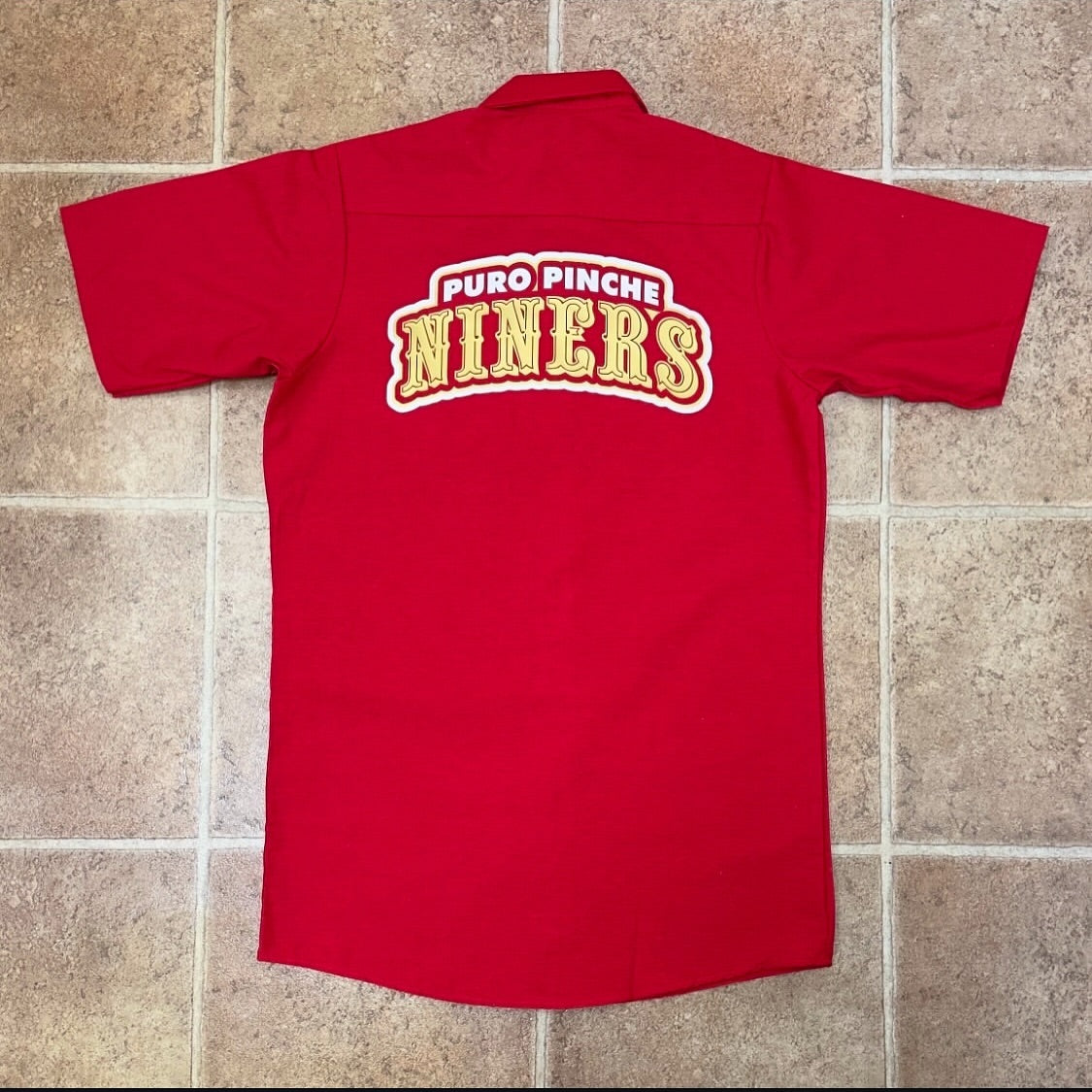 Puro Pinche Niners Unisex Adult Work Shirt