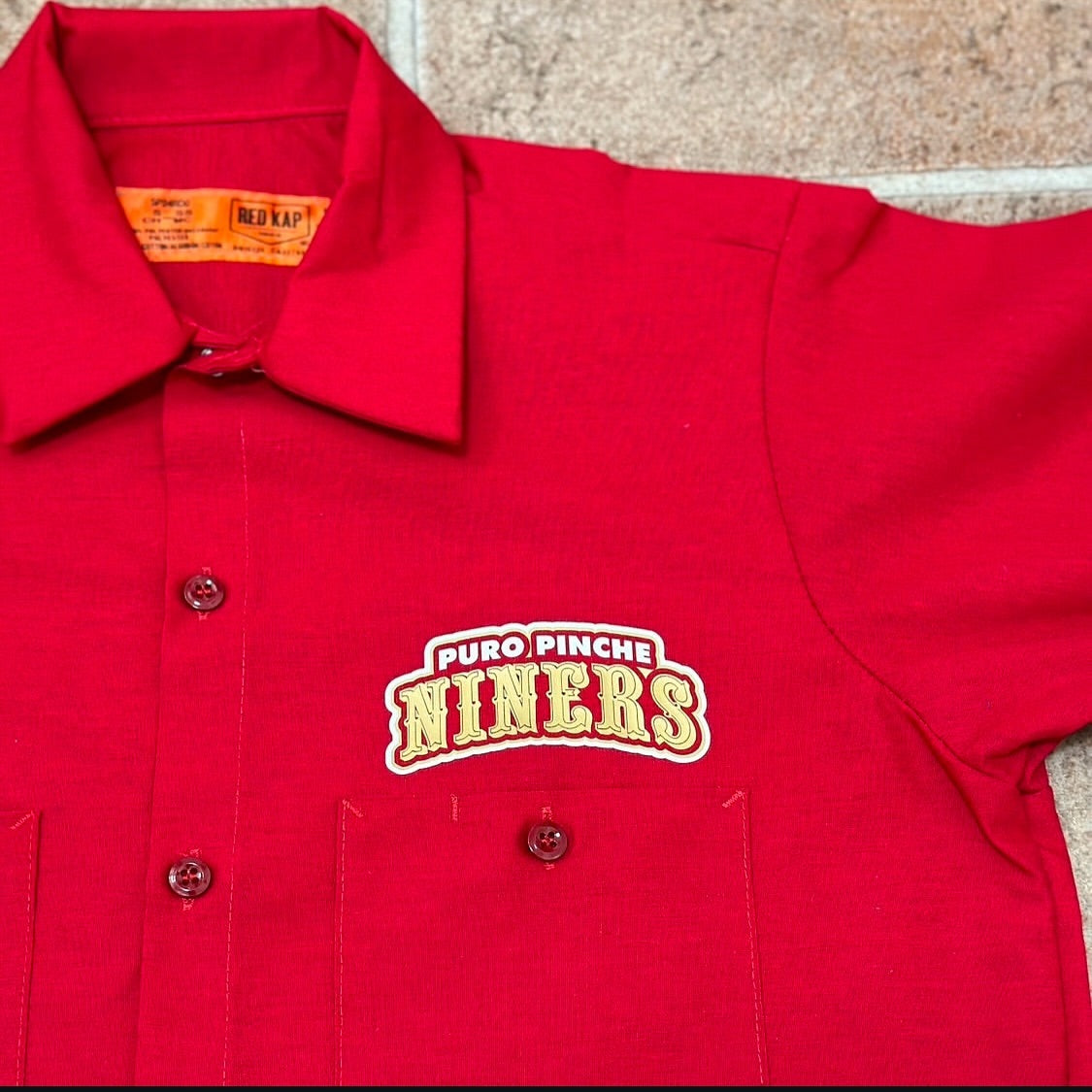 Puro Pinche Niners Unisex Adult Work Shirt