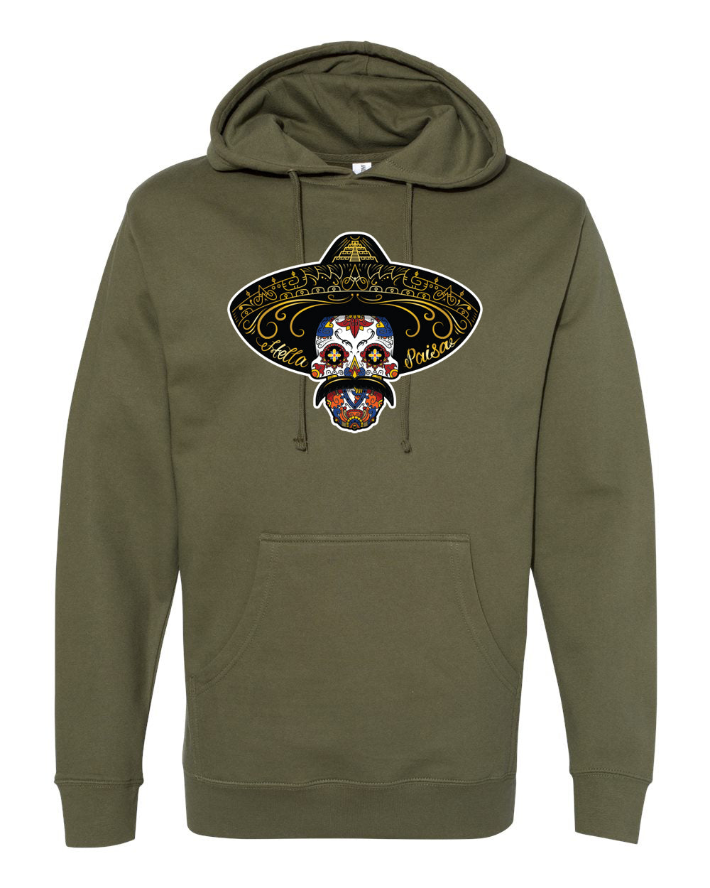 Aztec Sugar Skull Unisex Adult Hoodie