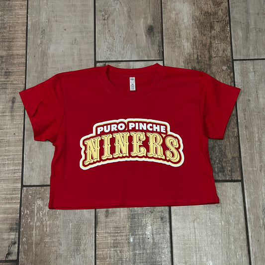 Puro Pinche Niners Women’s Crop Top