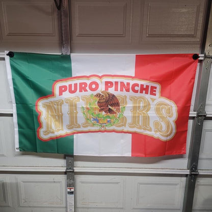 Puro Pinche Niners Tailgating Flag