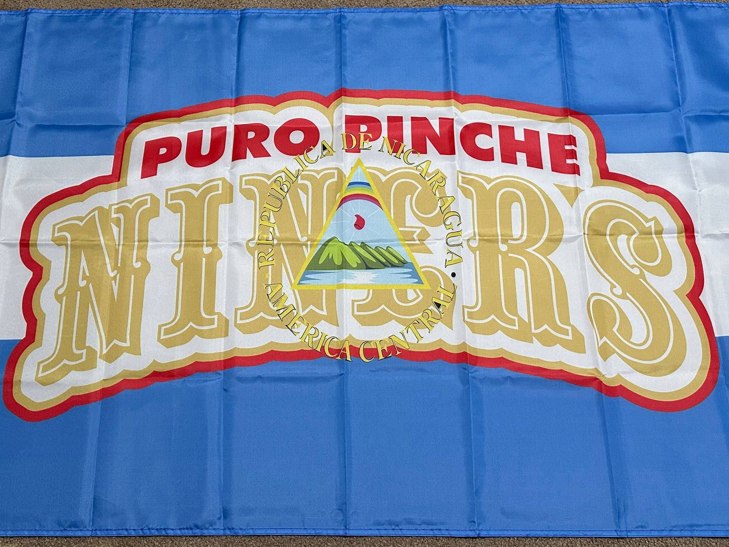 Puro Pinche Niners Tailgating Flag