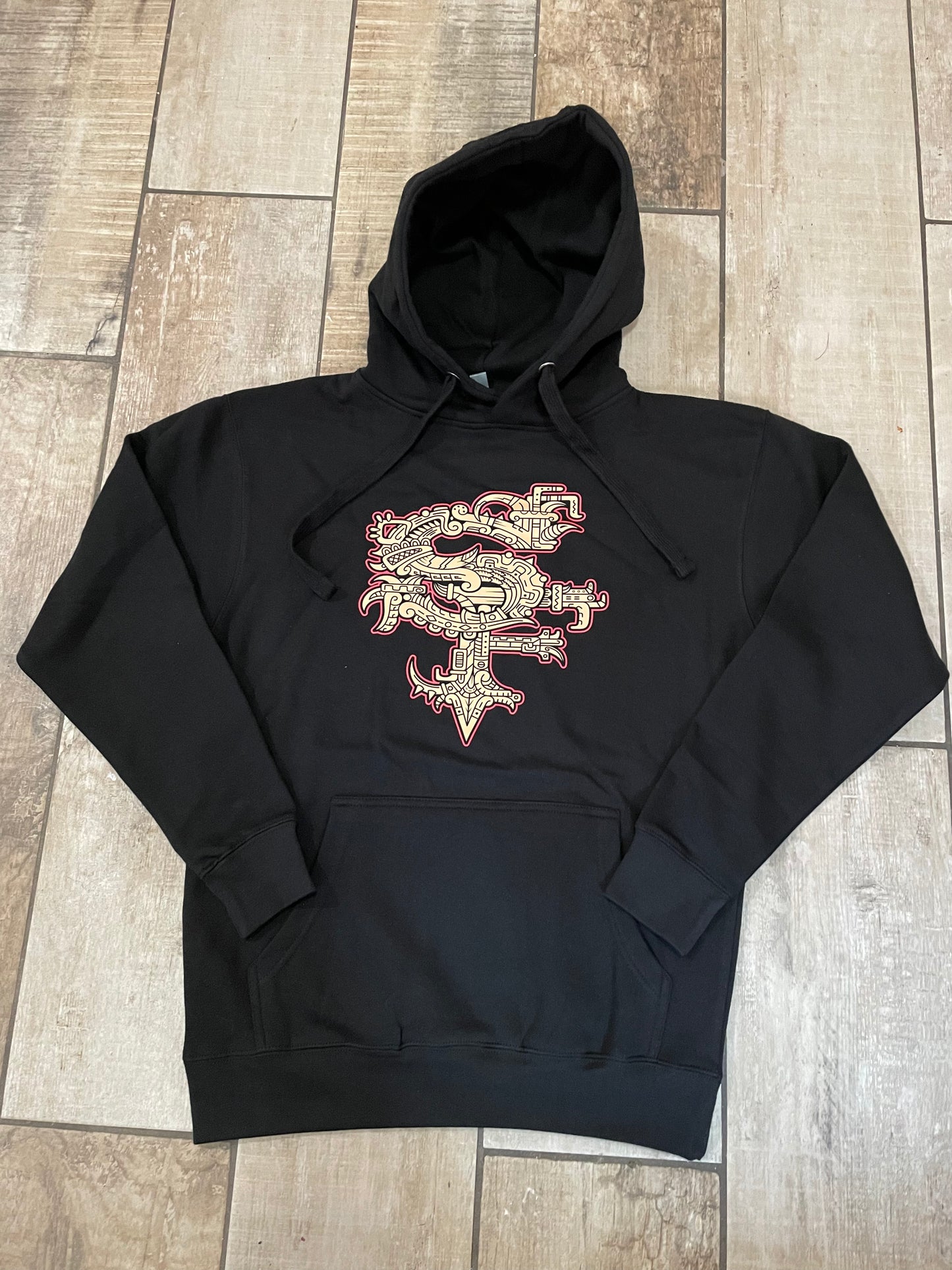 Gold Aztec SF Unisex Adult Hoodie