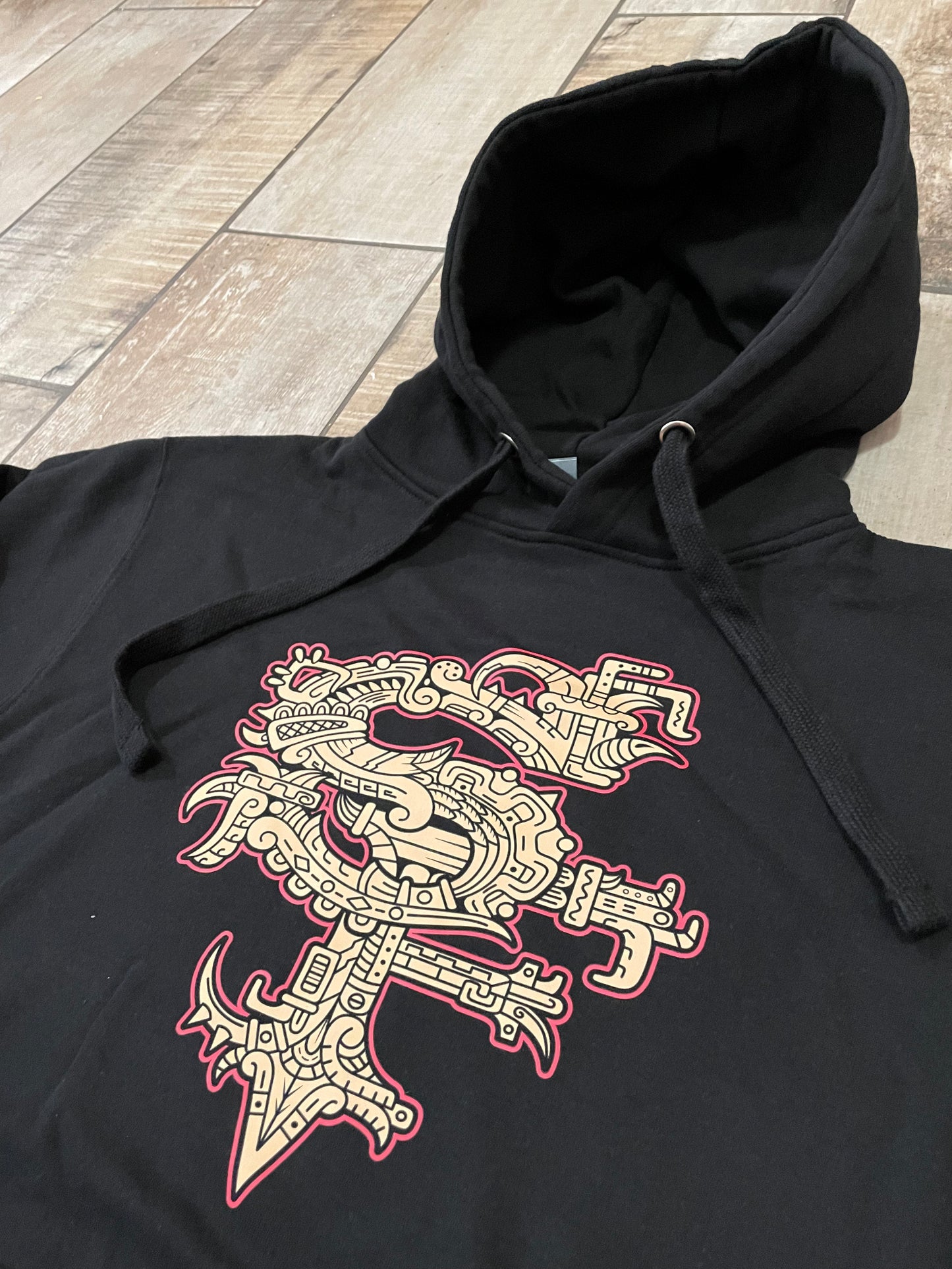 Gold Aztec SF Unisex Adult Hoodie