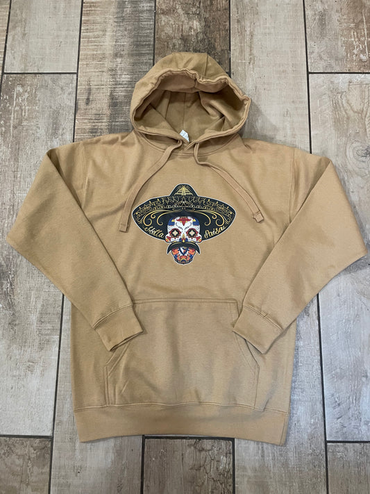 Aztec Sugar Skull Unisex Adult Hoodie