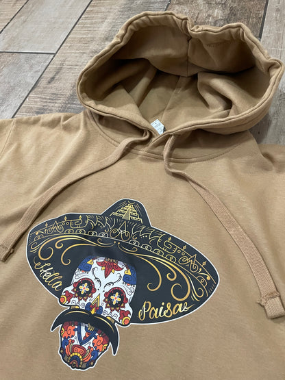Aztec Sugar Skull Unisex Adult Hoodie